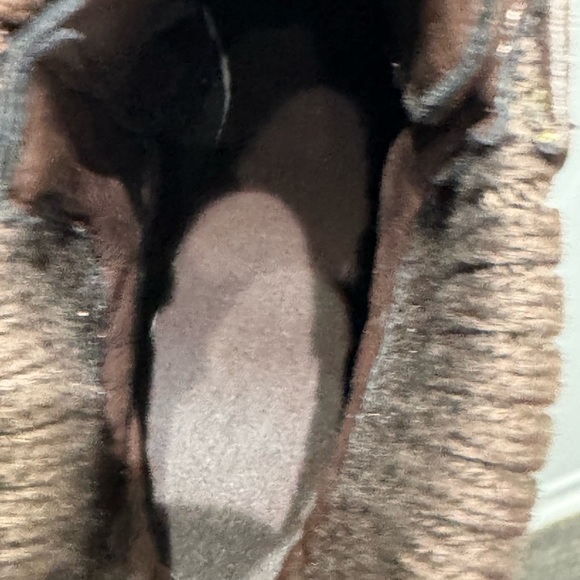 Brown Lace-Up Ankle Boots - Picture 6 of 7